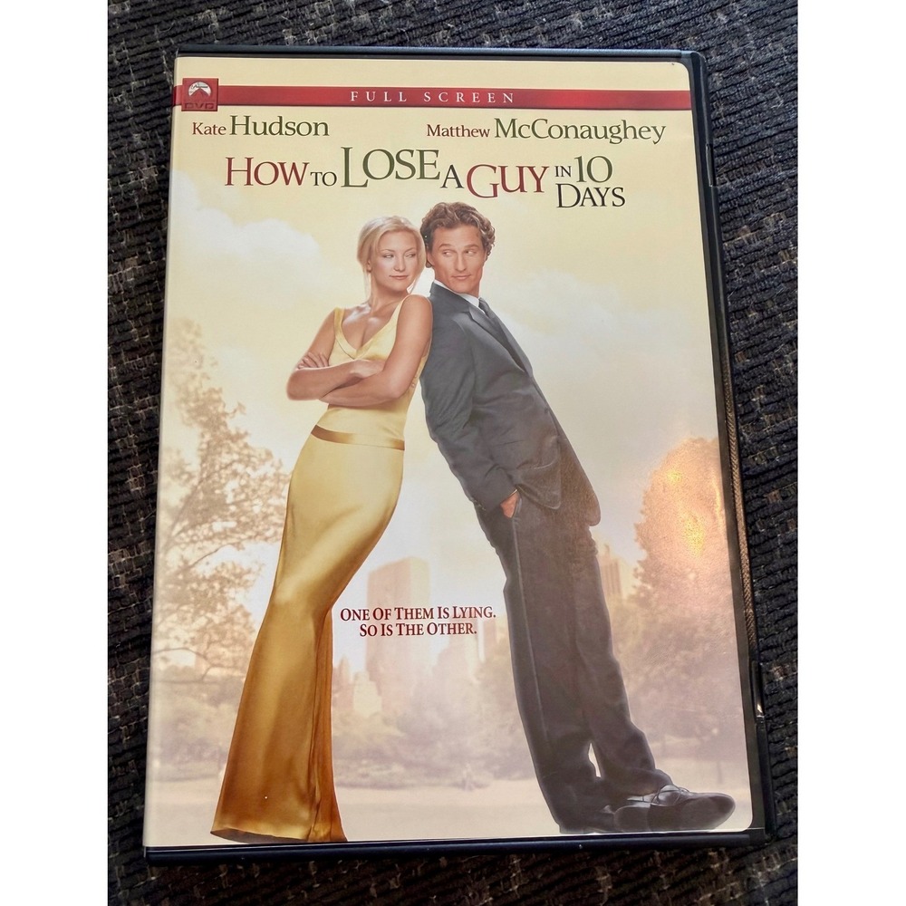 Paramount How to Lose a Guy in 10 Days DVD Excellent Rom-Com 2003